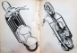 Preview: NSU Lambretta 150 ccm Owner Manual 1954 (6851)
